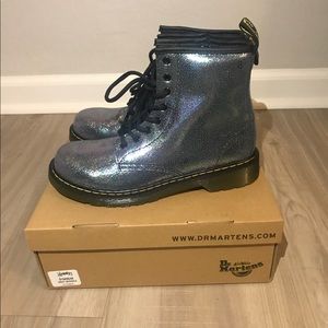 Mermaid shimmer Doc Martins